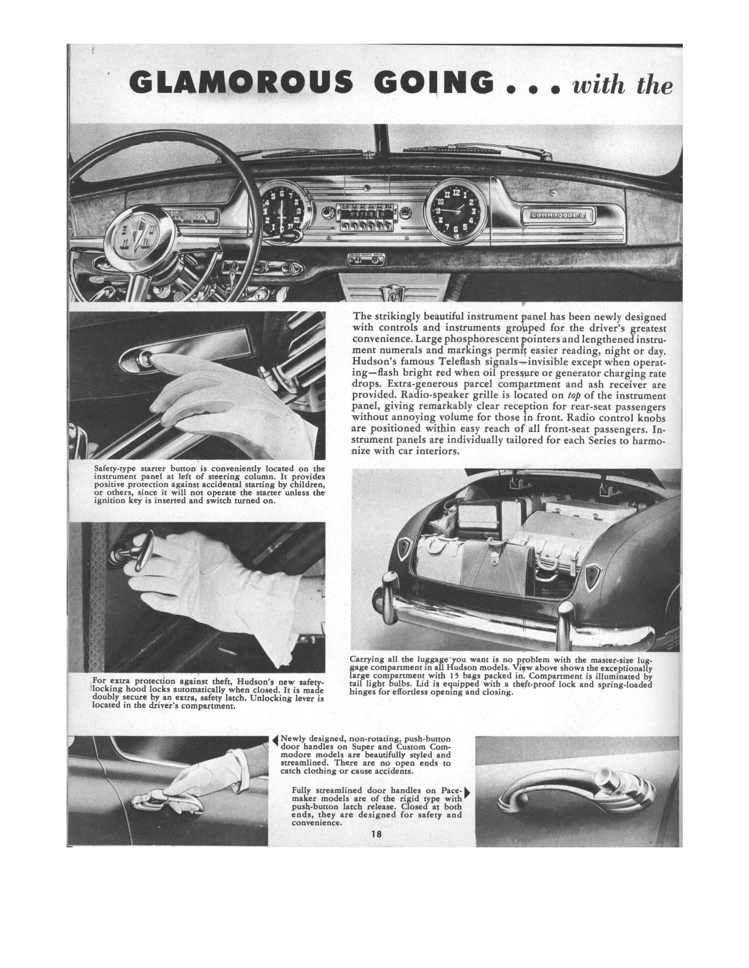 1950 Hudson Sales Booklet Page 7